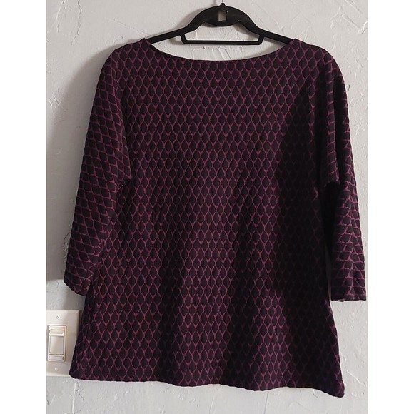 eci New York  Tops Women Size S Polyester, Rayón, Spandex, 3/4 Sleeve,18 Inch Of - Picture 5 of 6